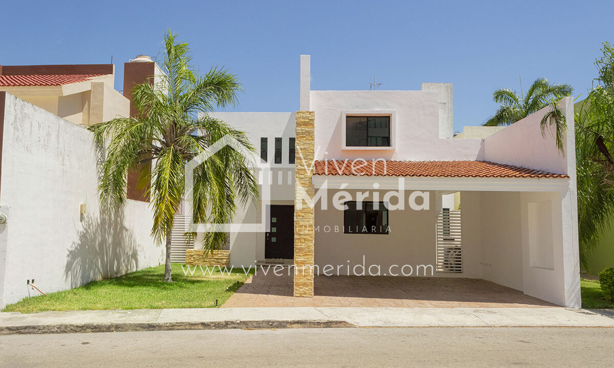 Casa amueblada en renta en privada en Altabrisa al norte de Mérida -  VivenMérida